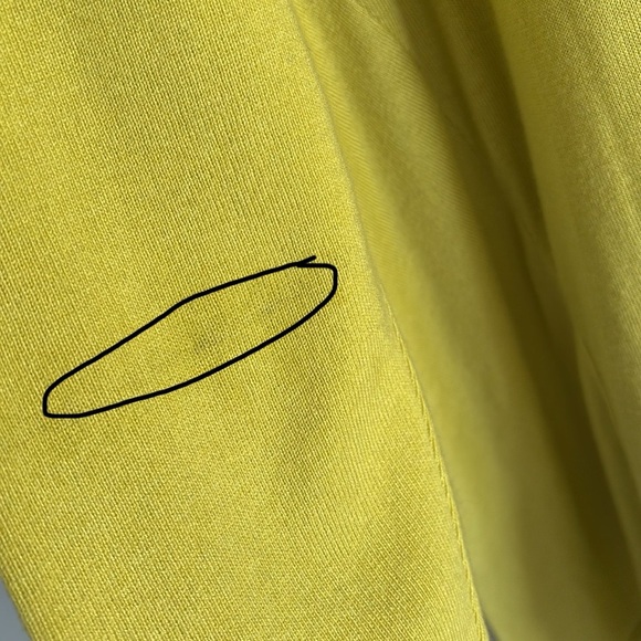 Chico's Turtleneck Sweater Tunic Size 3(XL) Citrine Cashmere Blend Pullover NWT - Picture 8 of 13